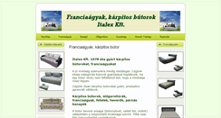 Desktop Screenshot of franciaagyak.italex.hu